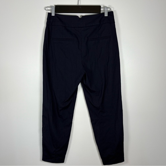 Dynamite Women’s Navy Dress Pants w/ Light Blue Pinstripe, Size 4, Tailored - Picture 3 of 7